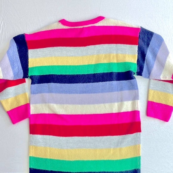 NWT Gap Kids Happy Striped Sweater Dress, Size Small - Picture 6 of 6